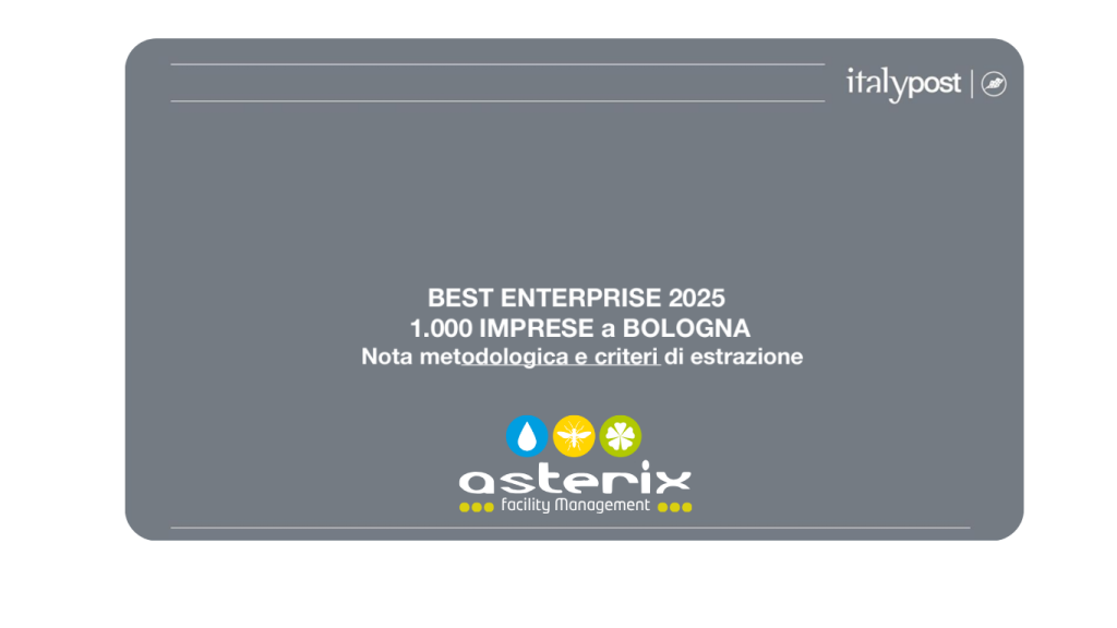 Asterix tra le 1000 Imprese Best Performer di Bologna